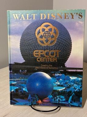 Vintage Walt Disney EPCOT Creating New World Tomorrow Beard 1982 HB Theme Park